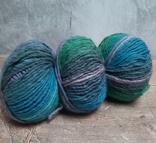 Rico Creative Chunky Melange 50g - teal, lilac